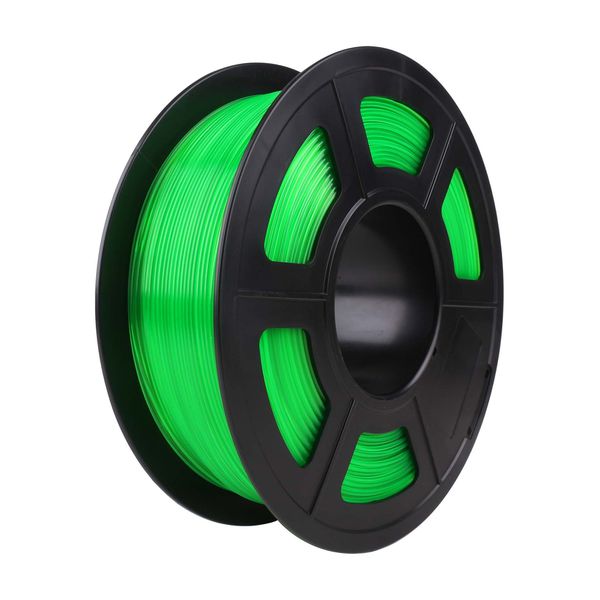 Filamento PETG Sunlu 1.75mm 1kg Verde Transparente