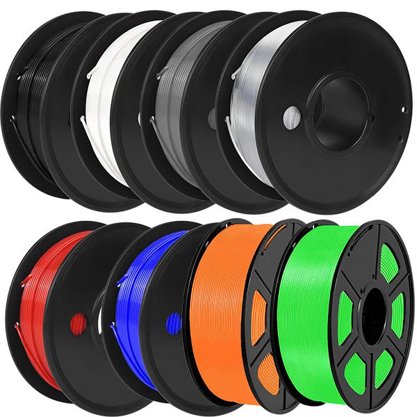 Filamento PLA Basic Sunlu 1.75mm 250g - Pack de 8 Cores 02