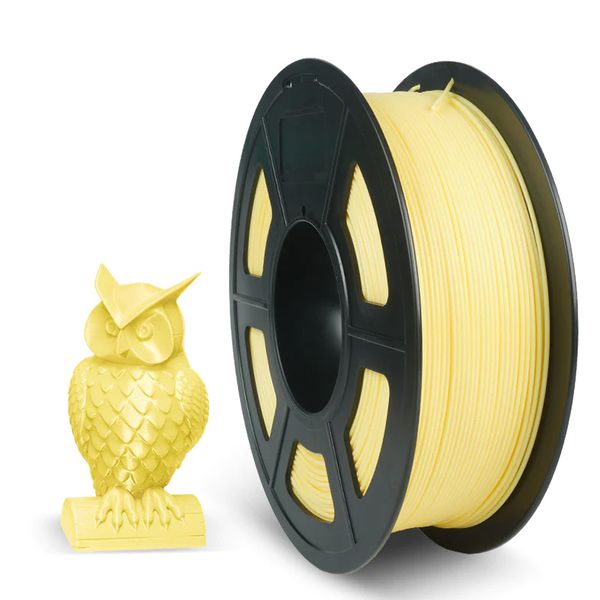 Filamento PLA+ 1.75mm 1kg - Amarelo Claro