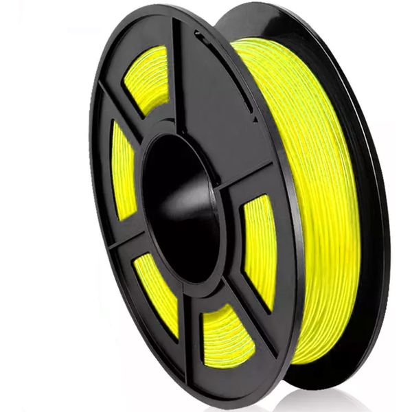 Filamento Flexivel - 1.75mm - 500grs - Amarelo