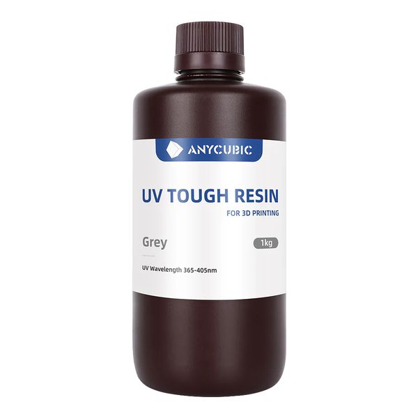  Resina UV Anycubic - Flexível Cinza 1Kg
