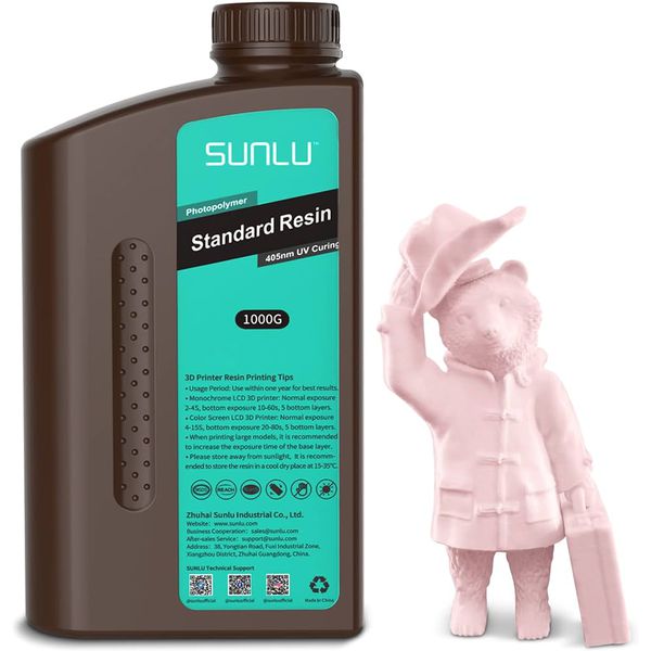  Resina UV Standard SUNLU 1kg Pink