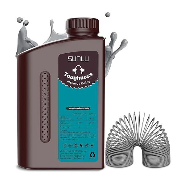  Resina UV Toughness SUNLU 1kg Grey