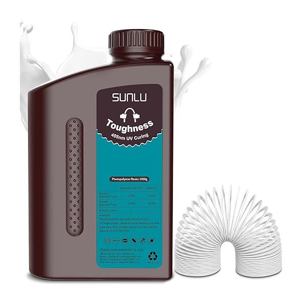  Resina UV Toughness SUNLU 1kg Branco