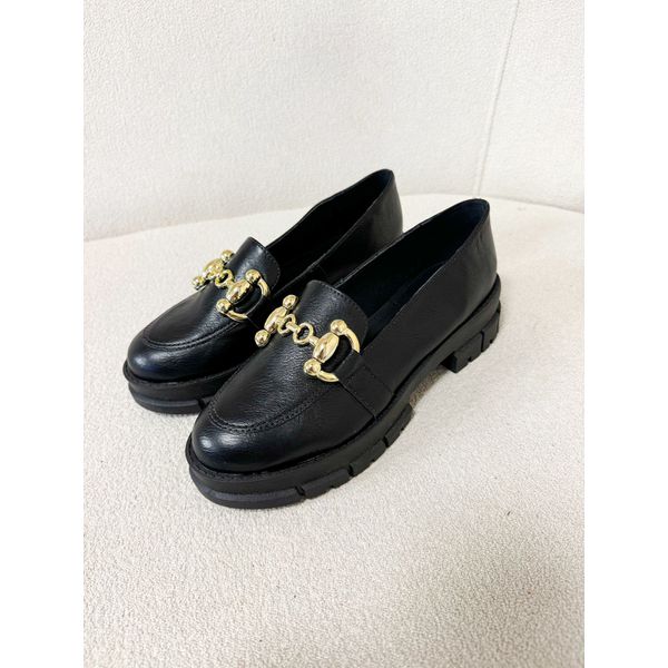 Mocassim tratorado preto