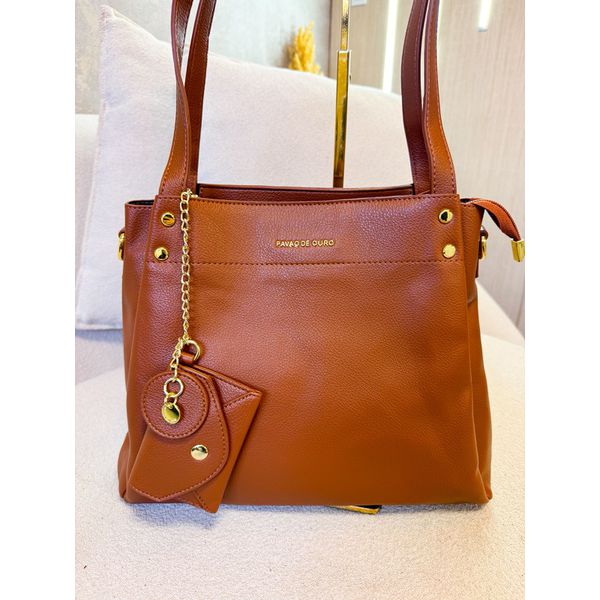 Bolsa Flávia caramelo