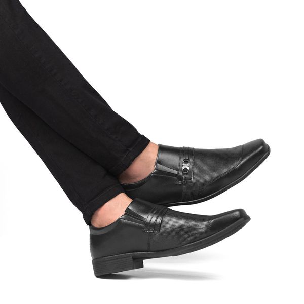 Sapato masculino best sale com fivela