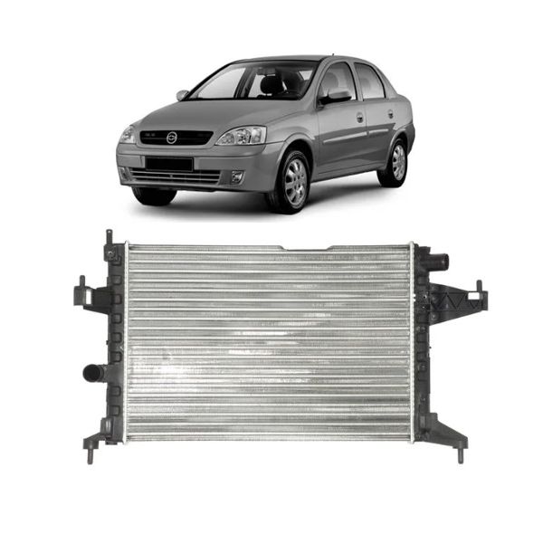 Radiador Corsa e Montana 2003 Em Diante 1.0, 1.4 e 1.8 