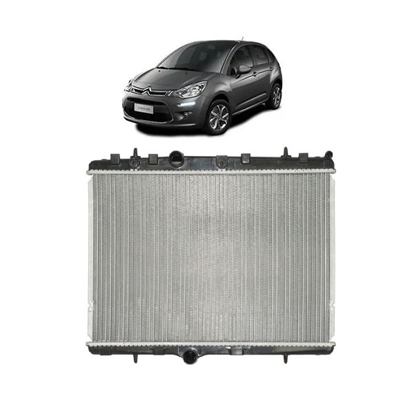 Radiador C-3 2013 Em Diante 1.5 e 1.6 Aircross 2010 á 2019 1.5 e 1.6 8 e 16V 