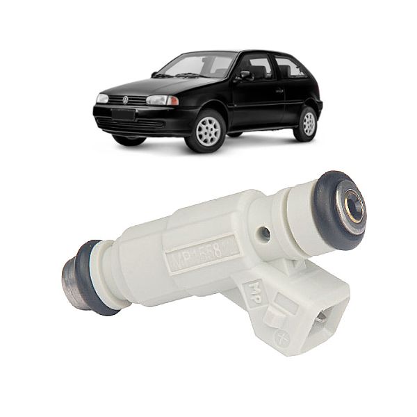 Bico Injetor Gol e Parati 1997 a 2001 1.0 Gasolina Branco Peça 