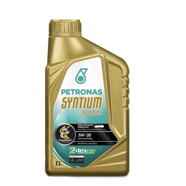 Óleo de Motor Petronas Syntium 3000XS 5W 30 API SN Sintético 1Lt.