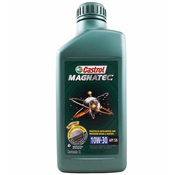 Óleo de Motor Castrol Magnatec 10w 30 API SN Semissintético 1Lt.