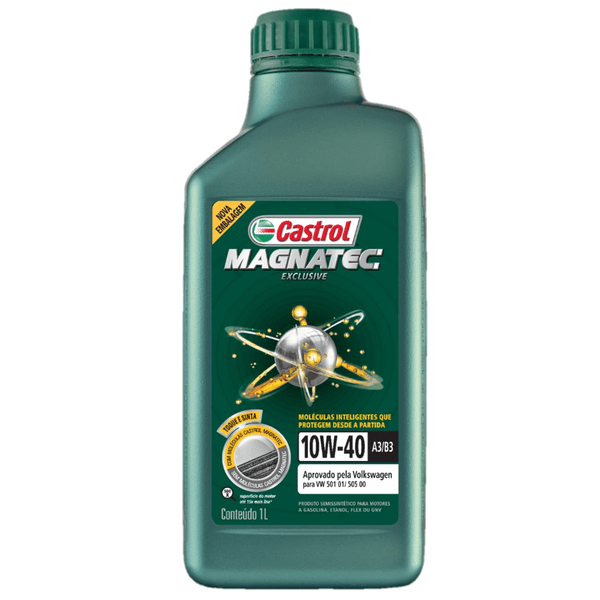 Óleo de Motor Castrol Magnatec 10W 40 API SN Semissintético 1Lt.