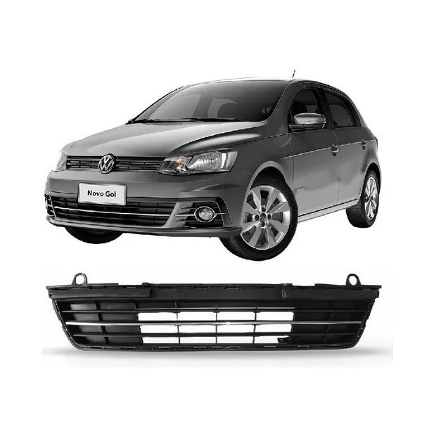 Grade Central Gol e Voyage G7 C/ Friso Cromado Inferior 