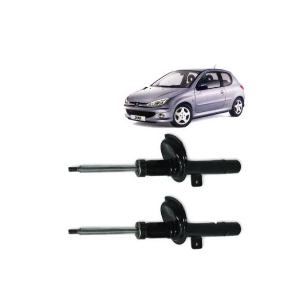 Amortecedor De Suspensão Peugeot 206, 207 e Hoggar Exceto Escapade Dianteiro