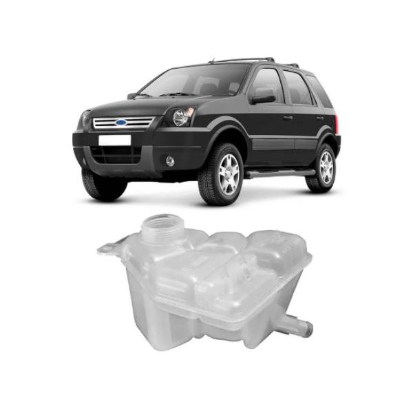 Reservatório de Água do Radiador Fiesta 2003 Em Diante Ecosport 1 Saída 