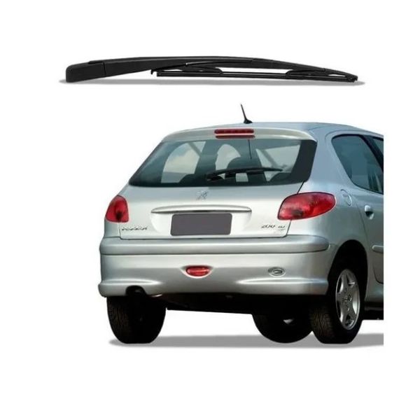 Braço Limpador Traseiro Peugeot 206 E 207 Com Palheta