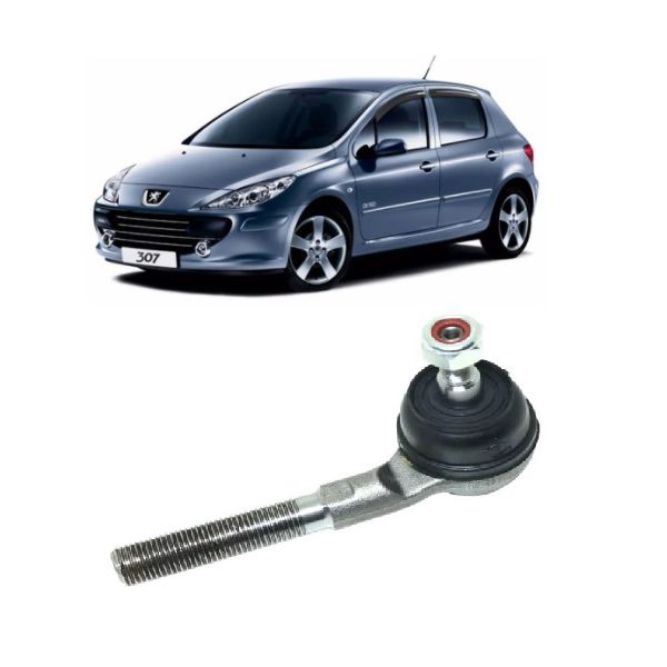 Terminal de Direção Peugeot 206 , 207 , 307 , Hoggar , C-4 e C-4 Pallas 