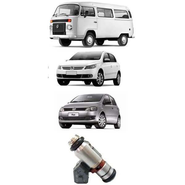 Bico injetor Gol, Voyage e Saveiro G5 e G7, Fox 2011 em diante 1.6 e Kombi 1.4 Marrom