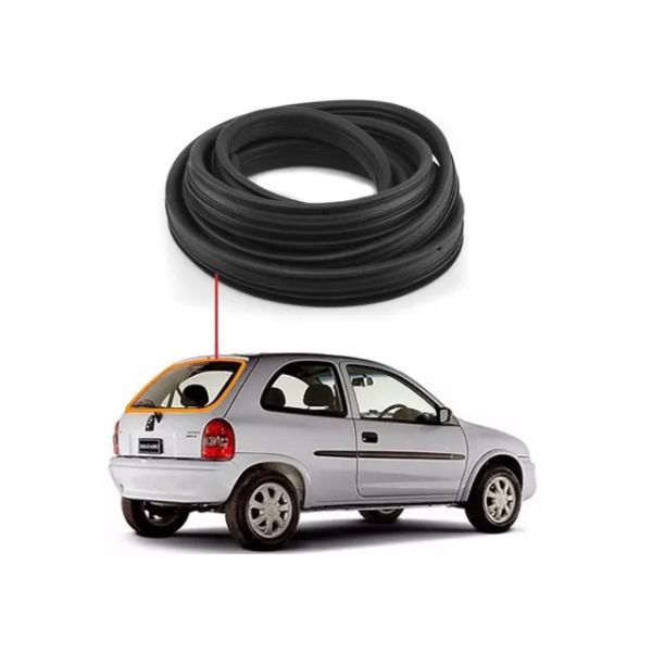 Borracha Guarnição do Vigia Corsa Hatch Até 2002 Superior Peça 