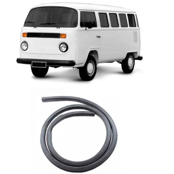 Borracha Guarnição da Janela Lateral Kombi Clipper Móvel Peça 