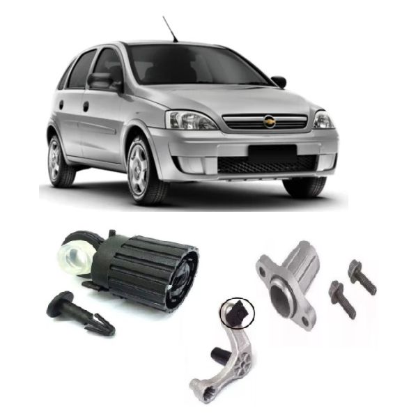 Kit trambulador Corsa e Classic 2006 em diante, Celta, Vectra, Meriva e Astra 2003 em diante, sistema cabo