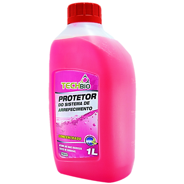 Aditivo Do Radiador Rosa Protetivo 1L - Tech Bio