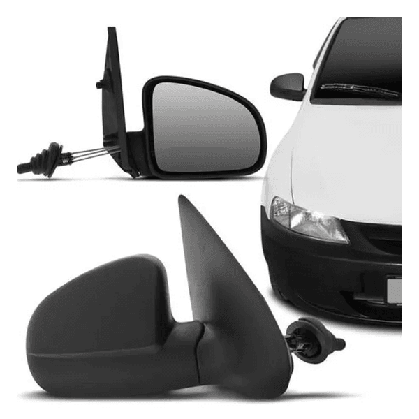 Retrovisor Celta 2000 a 2005 Controle Manual 
