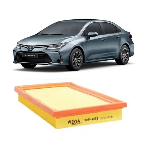 Filtro de Ar Wega Corolla 2020 Em Diante 2.0 Flex 