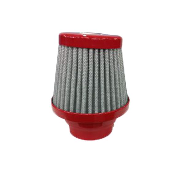 Filtro Cônico Universal 62/72 mm Baixo Simples Fluxo Vermelho e Branco 