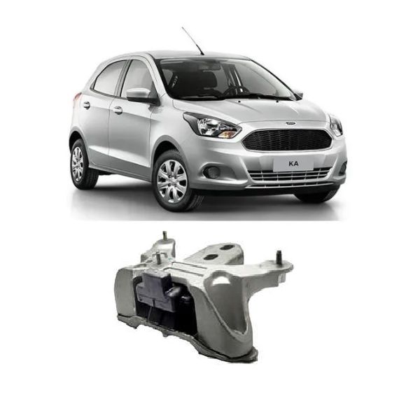 Coxim do Câmbio Ford Ka 2014 á 2018 1.0 Dianteiro Lado Esquerdo 