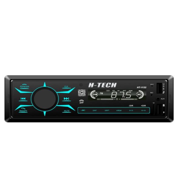 Rádio Htech HT1122 C/ Controle / FM / 2 USB / Leitor 32GB / AUX / SD / Card e Bluetooth 