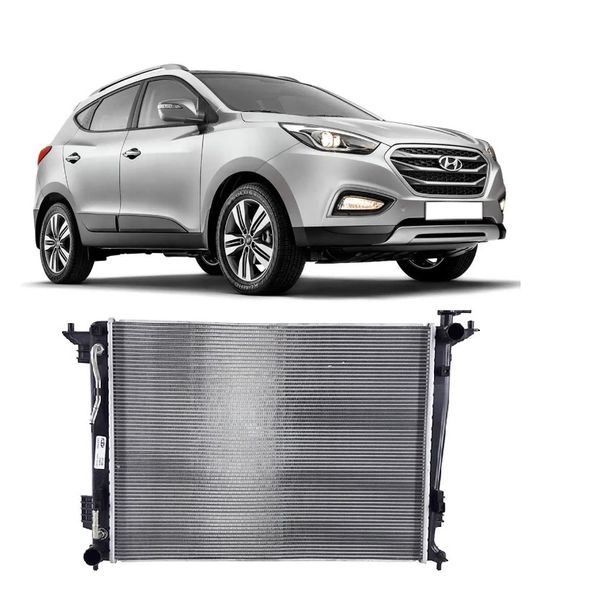 Radiador IX-35 2010 á 2013 Sportage 2011 á 2015 2.0 16V Automático 