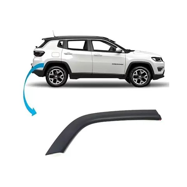 Moldura do Paralama Jeep Compass 2016 Em Diante Traseiro 