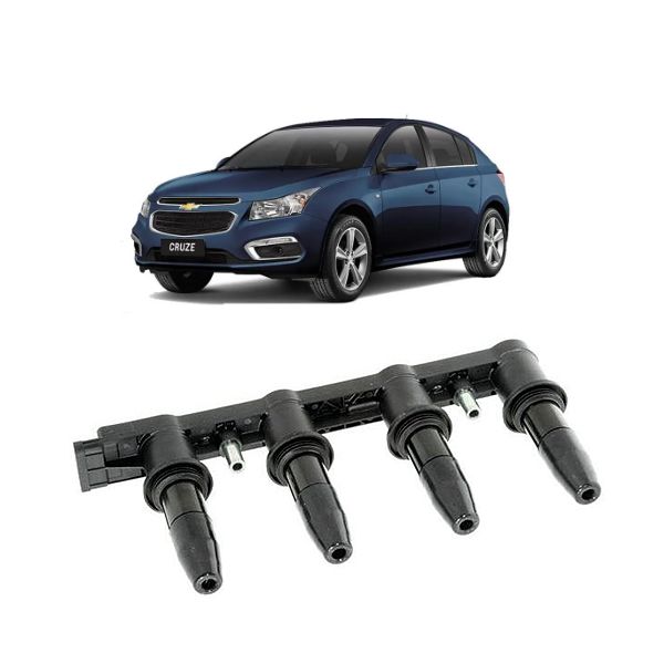 Bobina De Ignição Cruze, Sonic e Tracker 2012 á 2016 1.6 e 1.8 Ecotec 