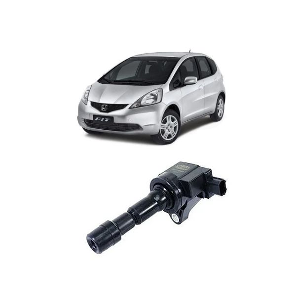 Bobina De Ignição Honda Fit e City 2009 á 2014 1.4 e 1.5 16V Flex 