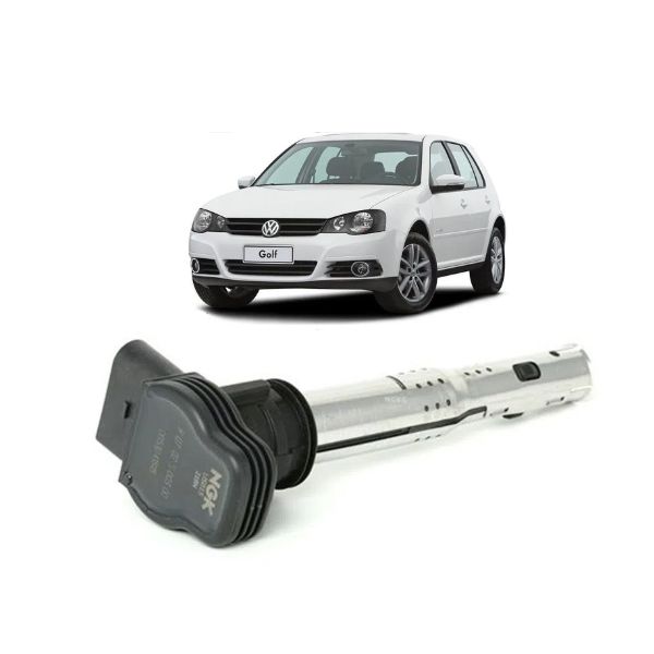 Bobina De Ignição Golf 2009 Em Diante Jetta 2006 Em Diante 2.0 TSI 2.5 Fusca e Tiguan 2.0 TSI 