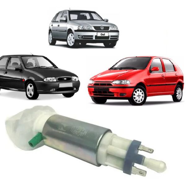 Bomba de Combustível Fiat, Ford e VW 1997 á 2001 MPFI e MPI 1.0, 1.5, 1.6, 1.8 e 2.0 Sistema Marwal 