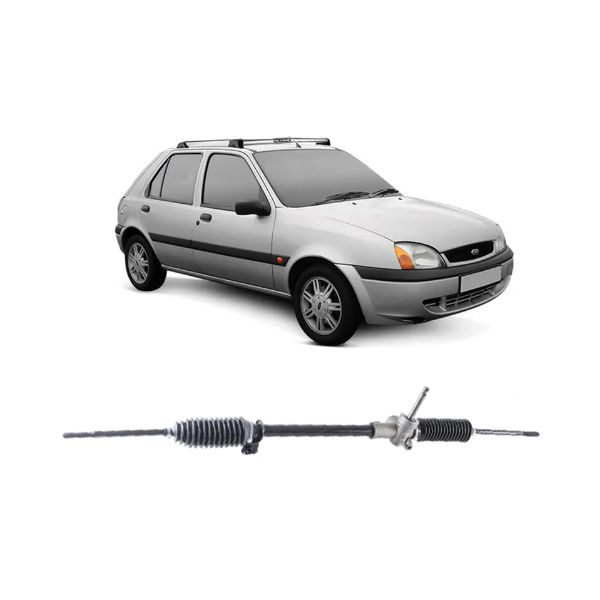 Caixa De Direção Fiesta 1996 á 2002 Courier 1997 Em Diante Manual 