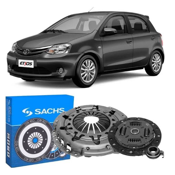 Kit de Embreagem Etios 2012 á 2015 1.3 e 1.5 