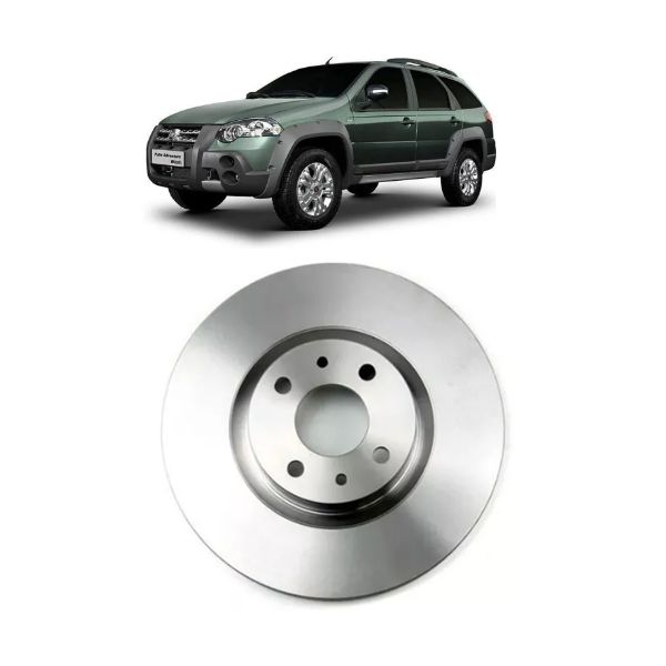 Disco De Freio Dianteiro Weekend, Strada, Idea e Doblo Adventure Locker 1.8 Linea Ventilado Par
