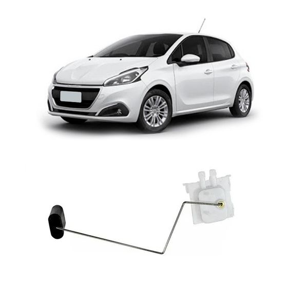 Sensor de Combustível Peugeot 208 2013 Em Diante Peugeot 2008 e Citroen C-4 Cactus 2018 Em Diante Flex 