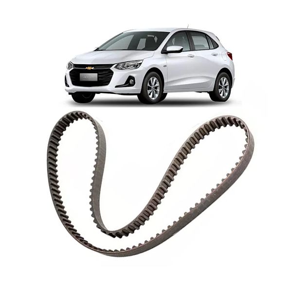 Correia Dentada Onix, Onix Plus e Tracker 2020 Em Diante 1.0 e 1.2 3 Cilindros 