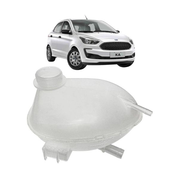 Reservatório de Água do Radiador Ford Ka 2018 Em Diante Ecosport 2017 Em Diante 