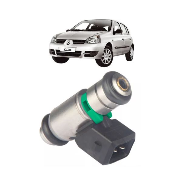Bico Injetor Clio e Kangoo 2001 a 2006 1.6 16V Gasolina Verde Peça 