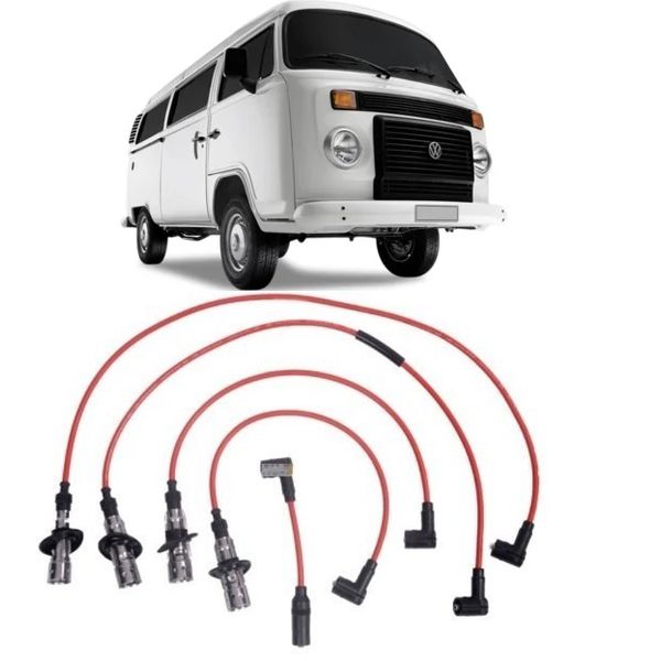 Cabo De Vela Kombi 1998 Em Diante 1.6 8V Rosca Longa Jogo 