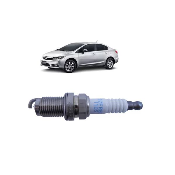  Vela de Ignição Civic 2007 á 2011 1.8 Cr-V Até 2010 2.0 Gasolina e Flex Jogo 