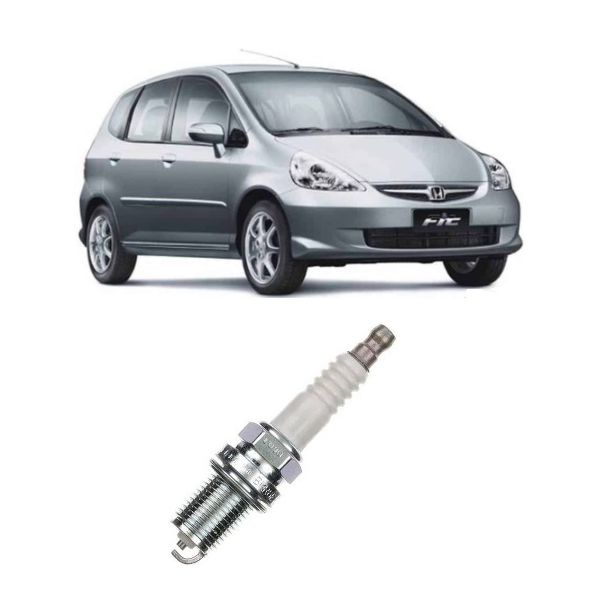 Vela de Ignição Honda Fit 2003 á 2008 1.4 16V Gasolina e Flex Jogo