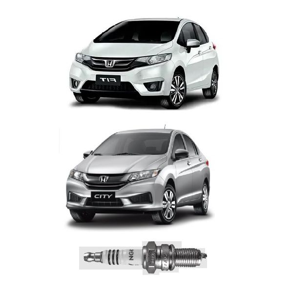 Vela de Ignição Honda Fit e City 2015 Em Diante 1.5 16V Flex Jogo 