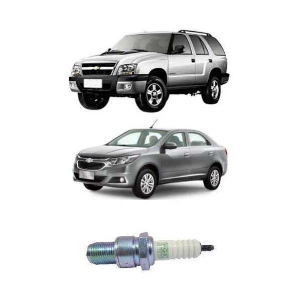 Vela de Ignição G-Power Cobalt e Spin 2017 Em Diante 1.8 S-10 e Blazer 2007 á 2011 2.4 Flex Jogo 